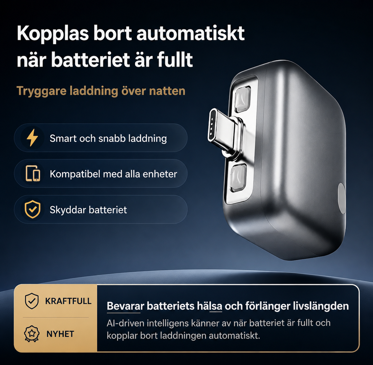Smartladd™ – Smart Laddningsstopp
